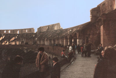 Colosseo's øverste galleri