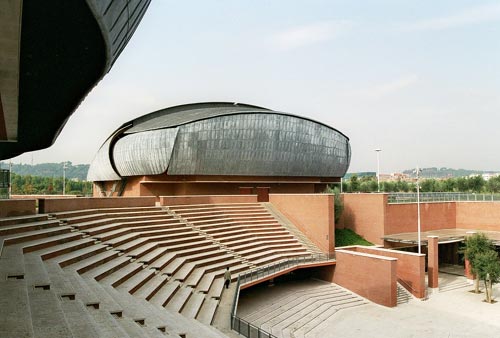 Foto fra Auditorium Parco della Musica. cop.Leif Larsson