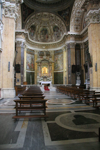 Foto fra Kirken Madonna dei Monti: kirkeskibet