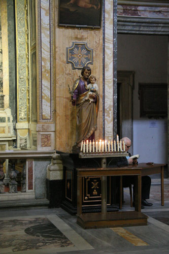 Foto fra Kirken Madonna dei Monti