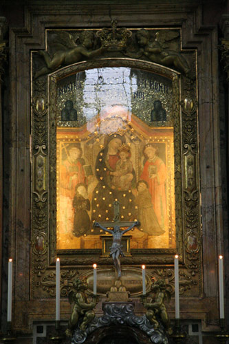 Det undergørende maleri af Madonna dei Monti