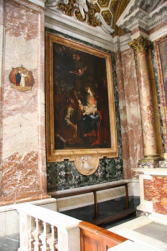 Kirken Sant'Andrea al Quirinale: 1.kapel i venstre side