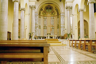 Det indre af Kirken Sant'Anselmo