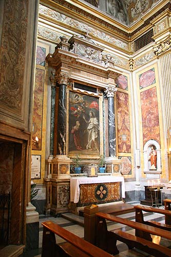 Foto af Kirken Santa Rita, tidligere Santa Maria delle Vergini: venstre sidealter