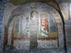 San Saba: fresko med pave mellem helgener . cop.Bo Lundin