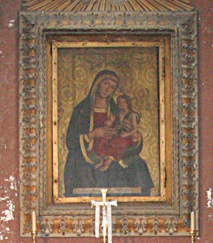 Santa Maria in Cosmedin: Ikon - foto cop. Leif Larsson