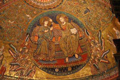 Mosaik i Apsiskuppel