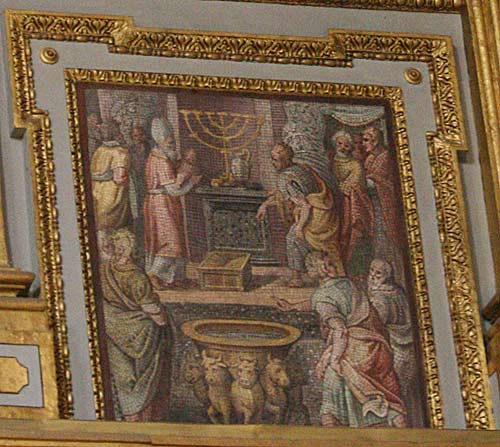 Fresko i Hovedskibet i Kirken Santa Maria Maggiore