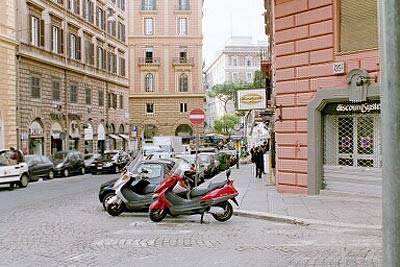 Via del Viminale set fra hjørnet af Via Napoli, ned mod Piazza del Viminale