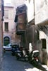 Middelalderhuse ud til Via del Pozzuolo