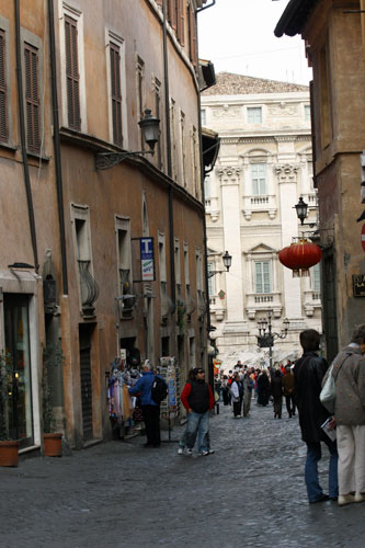 Via di San Vincenzo set mod Piazza di Trevi