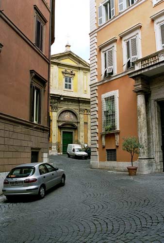 Foto fra Via del Carmine og Piazza Santa Maria del Carmine