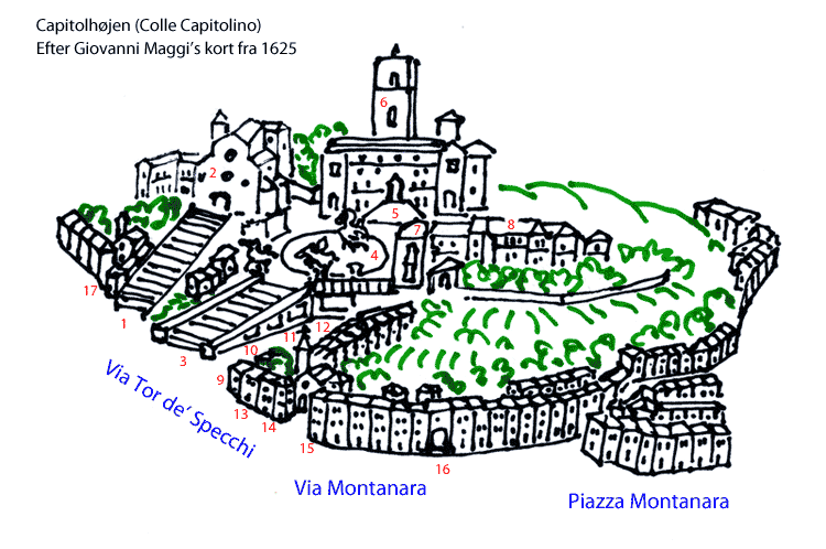 Plan over Monastero di Tor de' Specchi