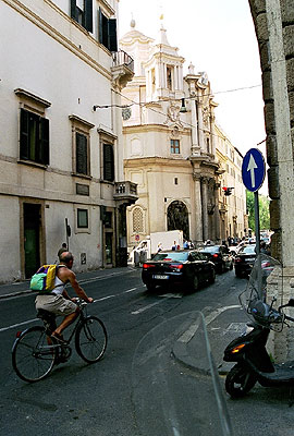 Palazzo Mattei ... Del Drago i Via XX Settembre efter Quattro Fontane-krydset