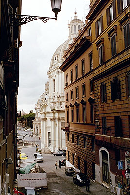 Piazza Madonna di Loreto set fra Magnanapoli