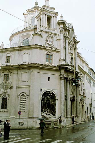 Kirken San Carlo alle Quattro Fontane