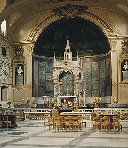 Kirken Santa Cecilia in Trastevere - cop. Leif Larsson 