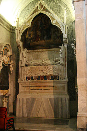 Consalvo-gravmælet i Santa Maria Maggiore. cop. Leif Larsson