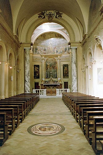 Kirkerummet i Santa Pudenziana