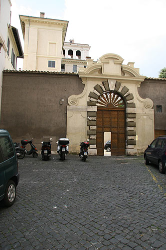 Foto af portal til Palazzo Pallavicini Rospigliosi